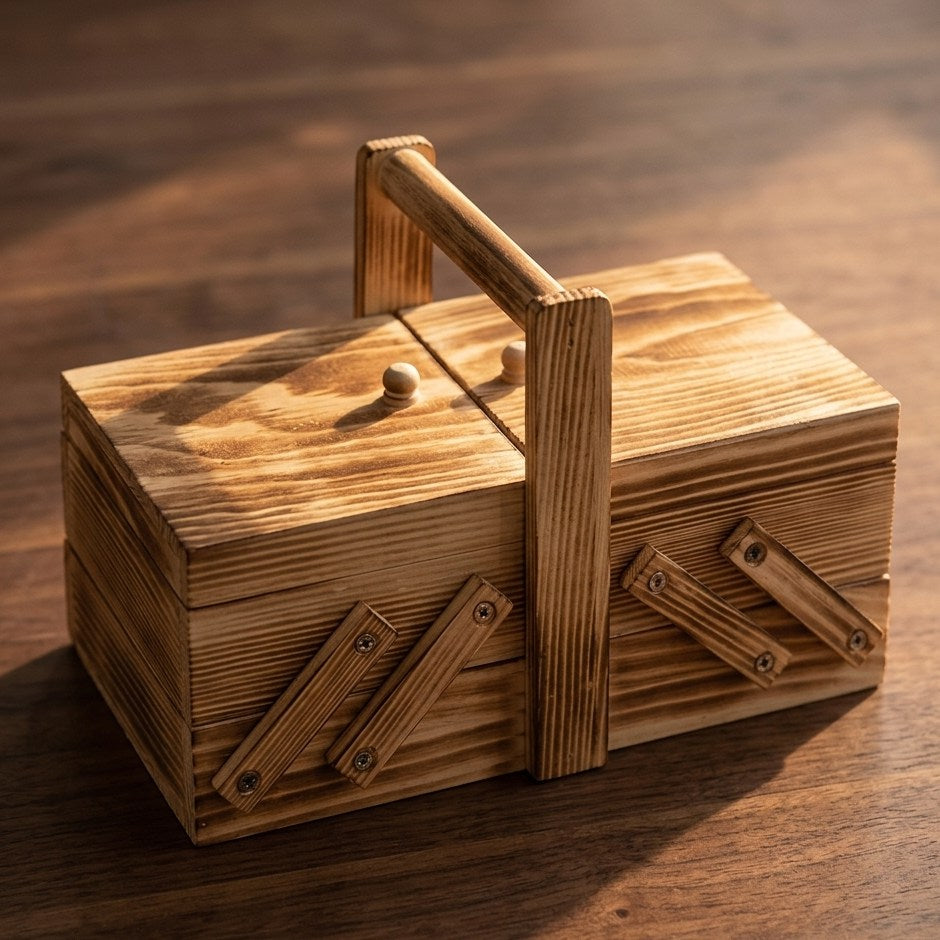 Cantilever Sewing Box