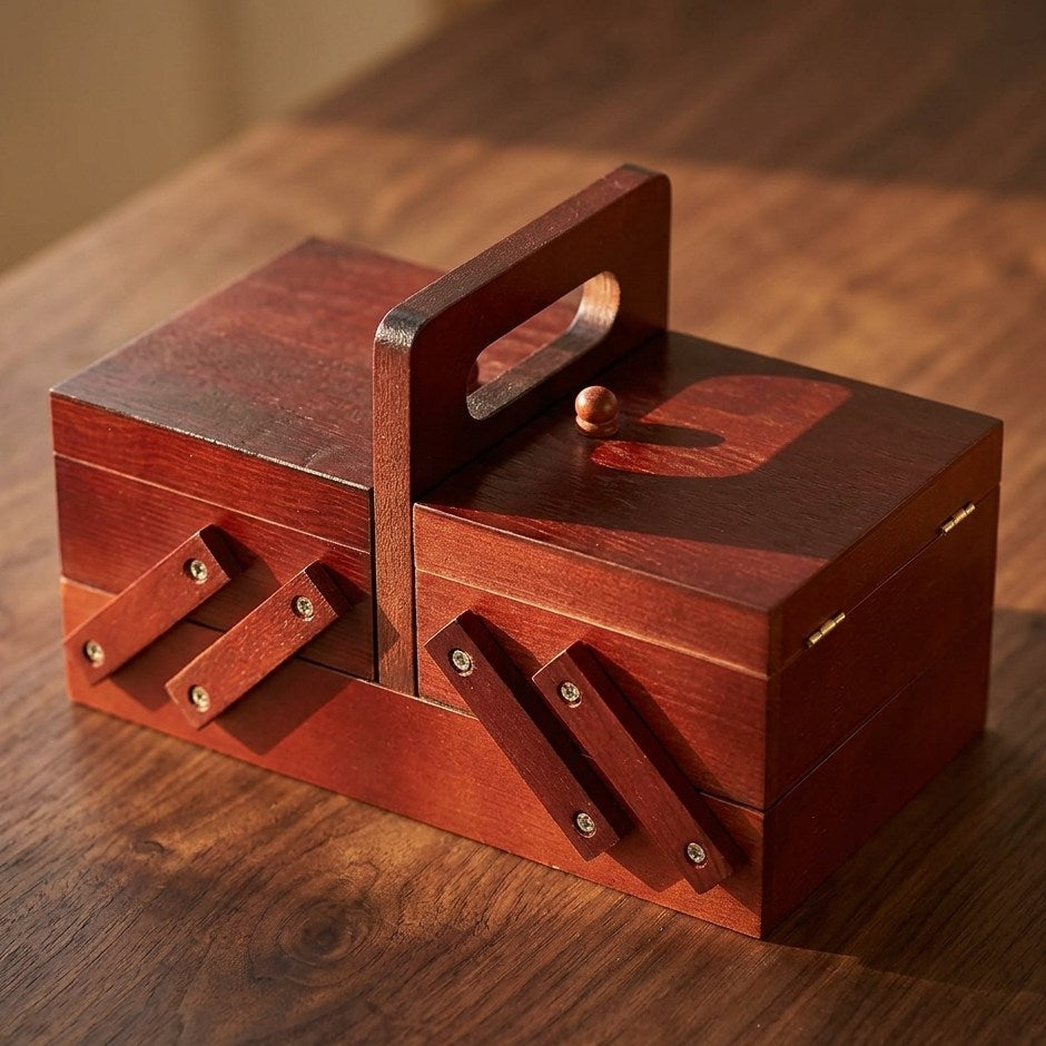 Cantilever Sewing Box